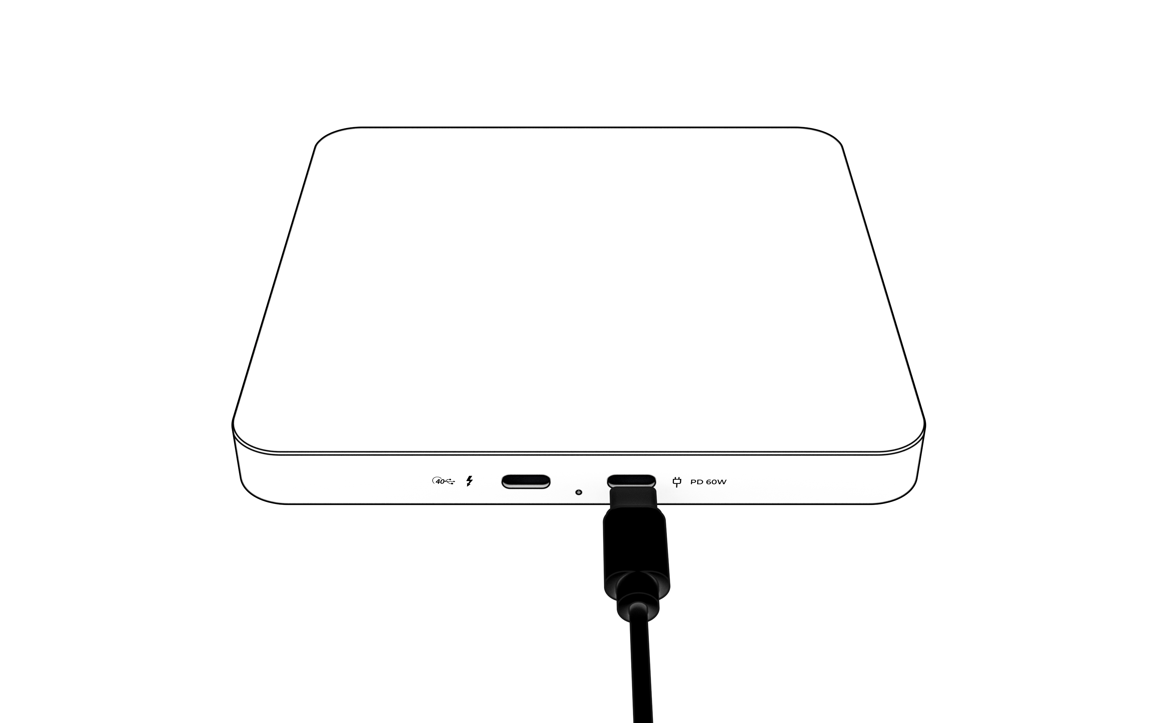 Connect QuadDrive's power port to your computer