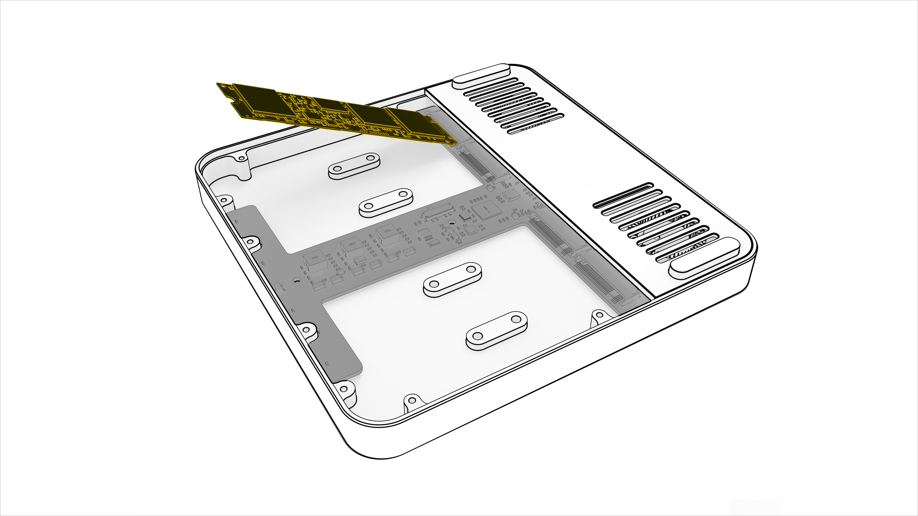 Remove all SSDs before updating